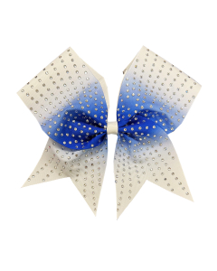 CC Fusion Extra Large Sublimated Ombre Bow with Rhinestone Overlay (HBCCOFR)