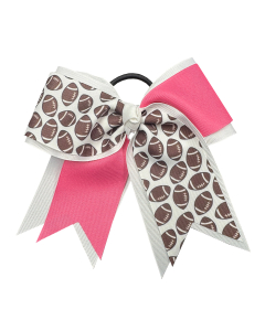 In-Stock Extra Large Pink Diagonal Flip Awareness Bow