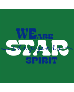 2 Color We Are Spirit Screenprint Design (CTND247)