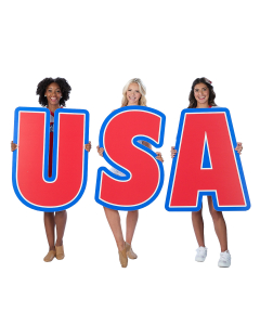 Custom Shaped Single Letter/Number Pep Rally Sign - 24 in x 36 in