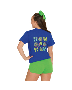 Cheer Spirit Grid Tee