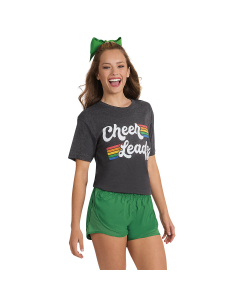 Retro Stripe Cheerleader Tee