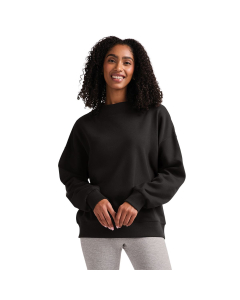 Charles River Ladies Mock-Neck Sweatshirt