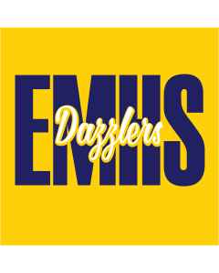 2 Color Block Initial Script Text Screenprint Design (CTND274)