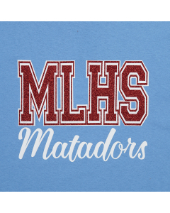 2 Color Block Initial Script Text Screenprint Design (CTND275)