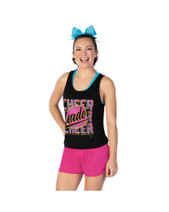 Neon Retro Cheer Tank