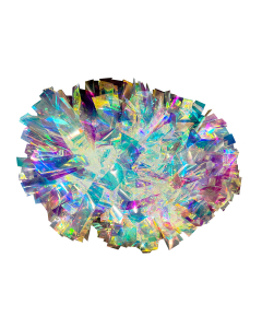 4" Baton Handle Fire Pom