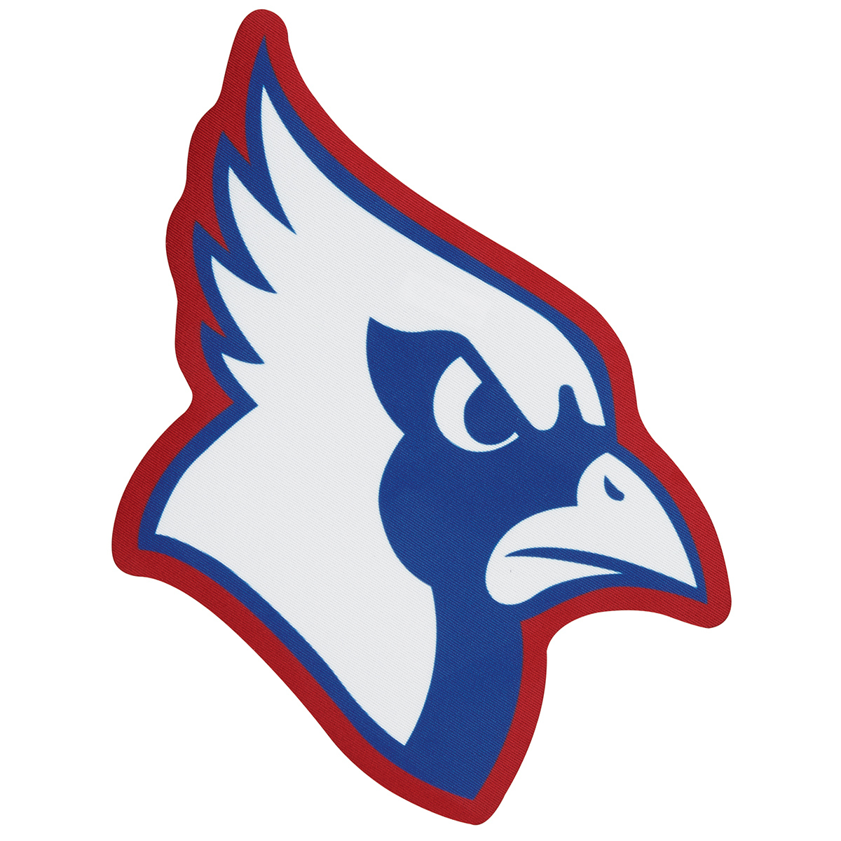 CC Fusion Sublimated Cardinal 4.5" Patch (SBPMAS006)