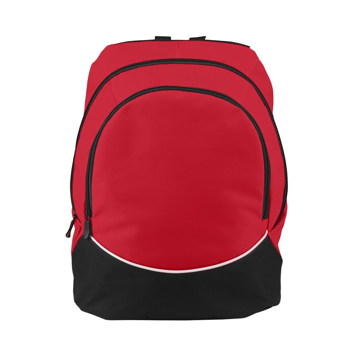Tri-Color Back Pack-Large - Red