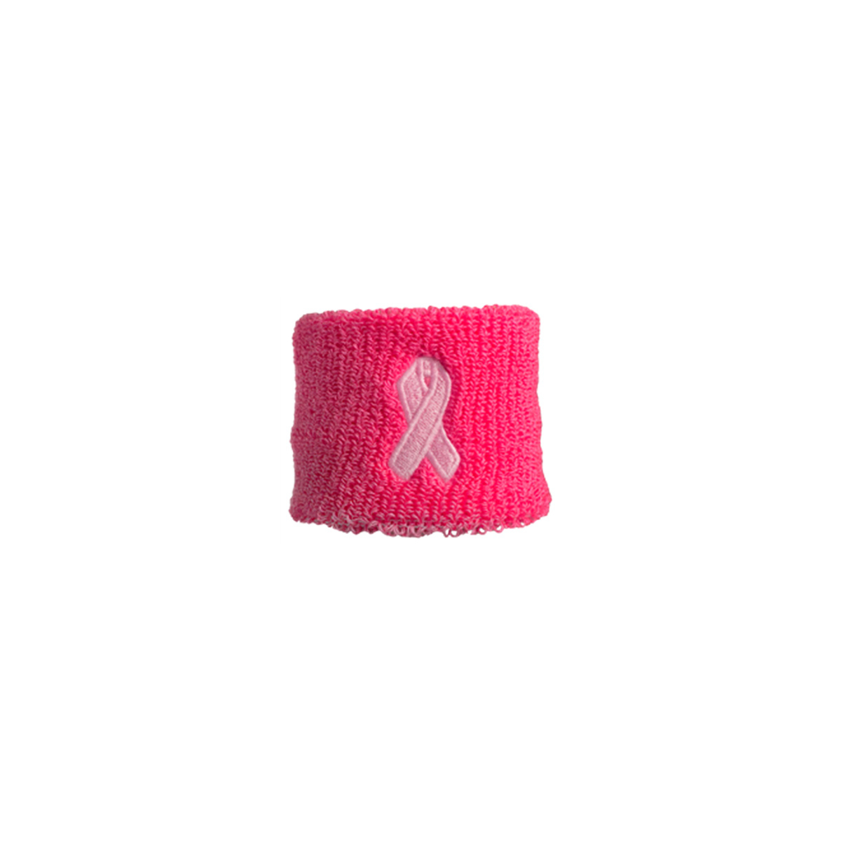 Pink Ribbon Wrist Bands (Pair)