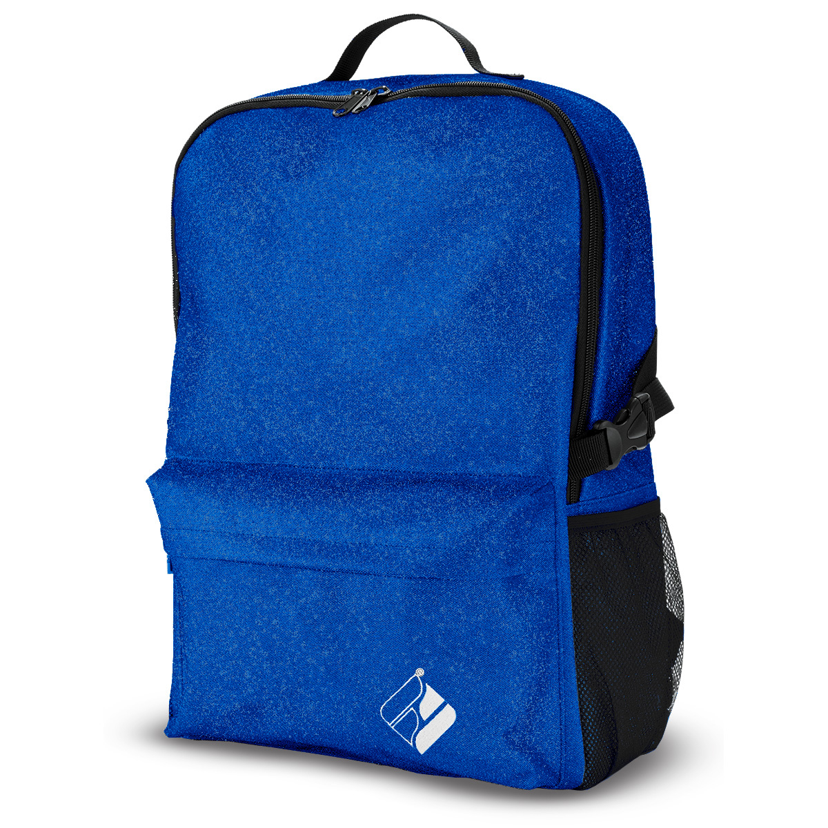 Fierce Feats Glitter Sparkle Spirit Backpack - Metallic Royal Blue