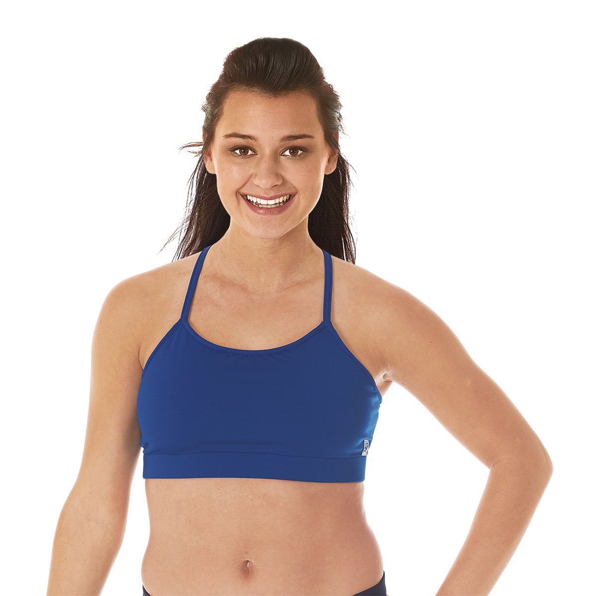 Specialty Fabric T-Back Sports Bra