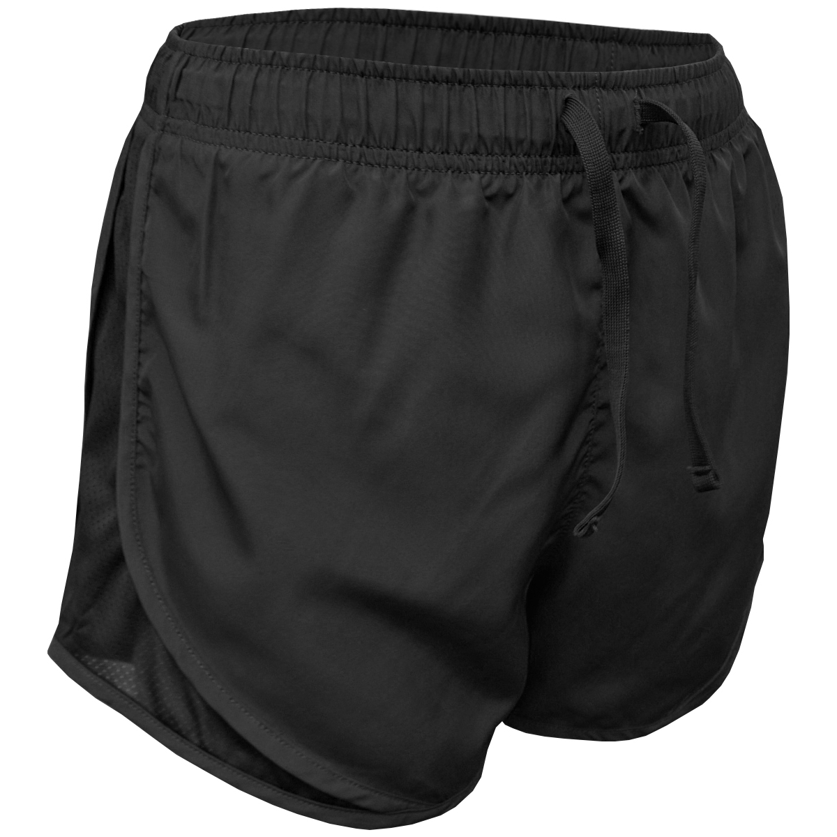 Solid Running Short - Black