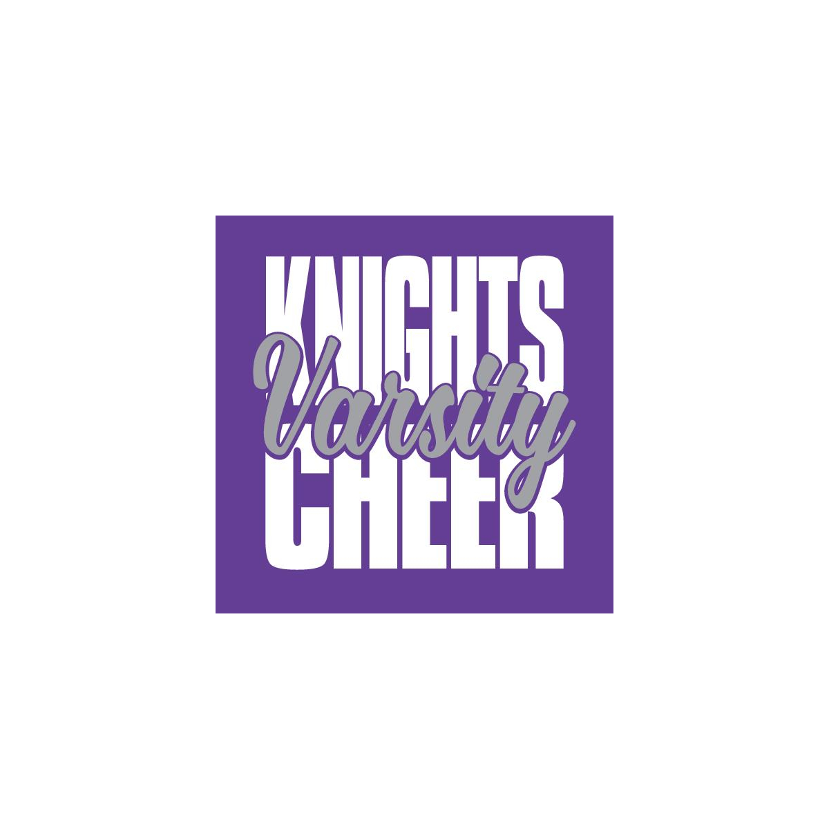 2 Color Block & Script Text Screenprint Design (CTND169)