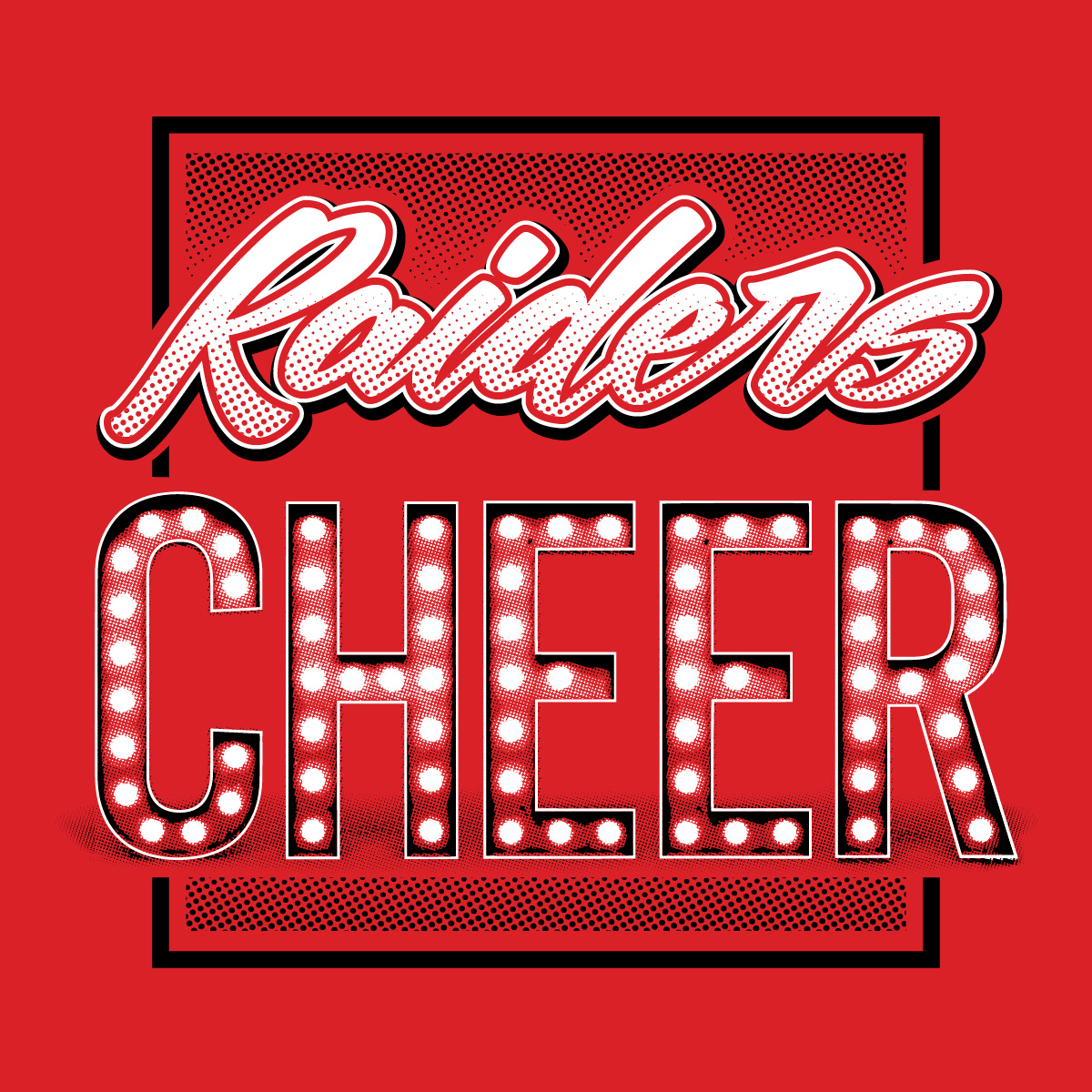 2 Color Spotlight Screenprint Design (CTND189)