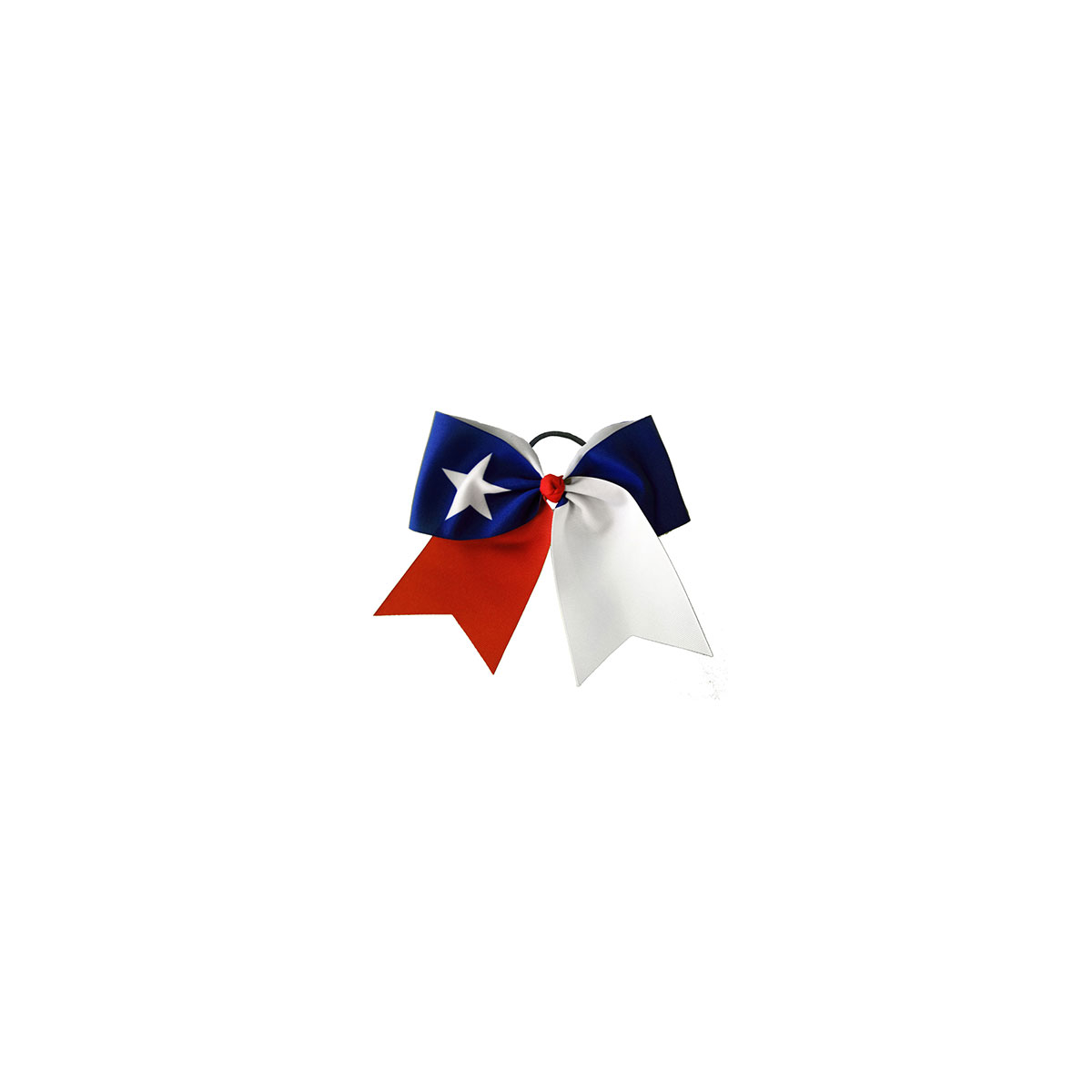 Texas Flag Hair Bow