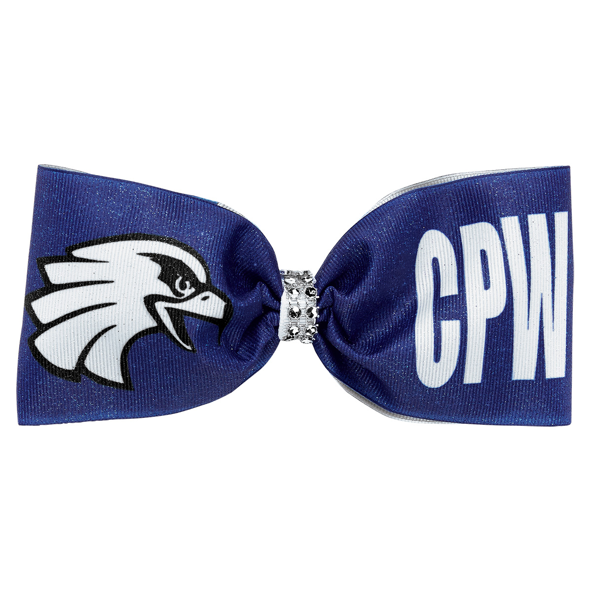 3" Tuxedo Custom Sublimated Bow - No Tails (HBCTM)