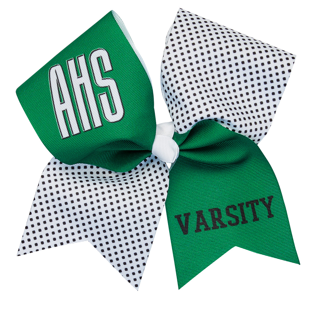 CC Fusion Extra Large Custom Polka Dot Flip Bow (HBCTND194)