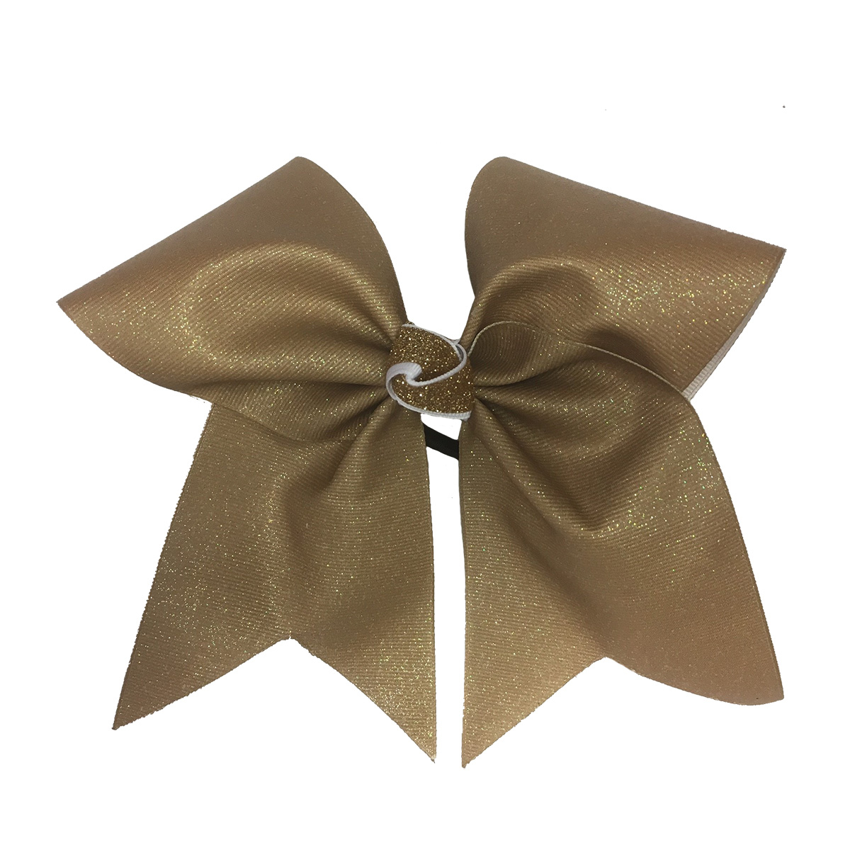 3" Sublimated Shimmer Ribbon Bow with a Glitter Knot