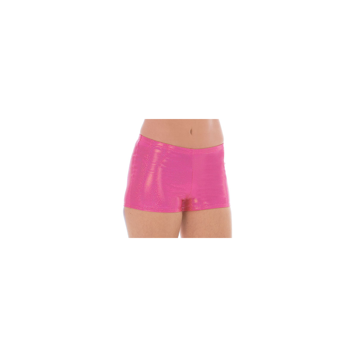 CC SpiritWear Metallic Low-Rise Boy Cut Briefs - Hot Pink