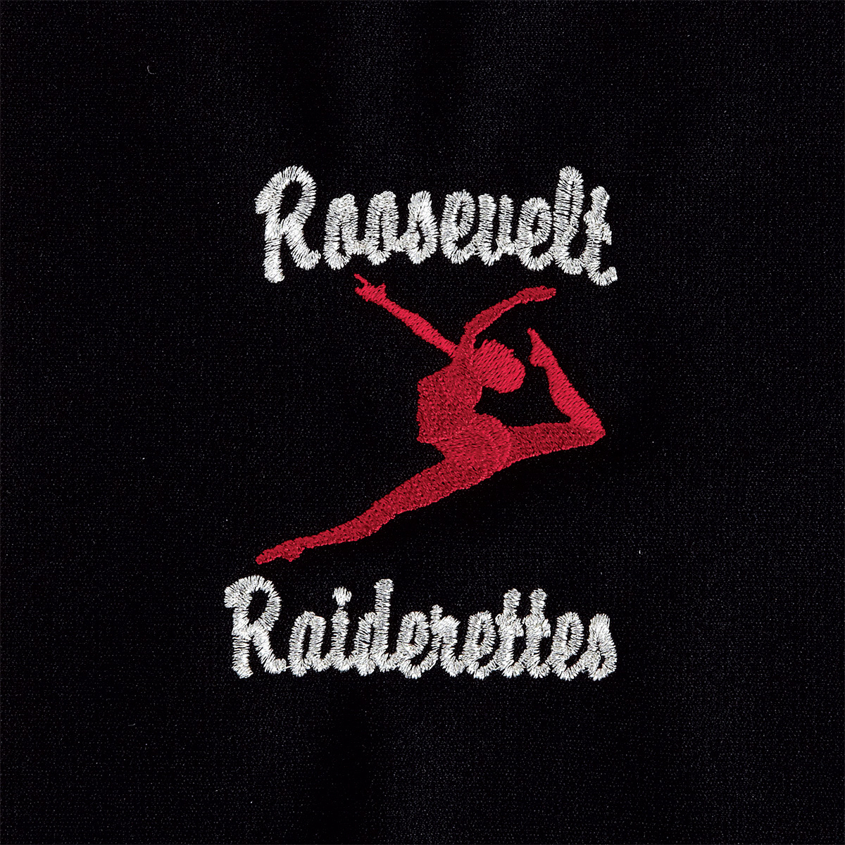 Two Color Script Monogram with Mascot (MA2BRMS)