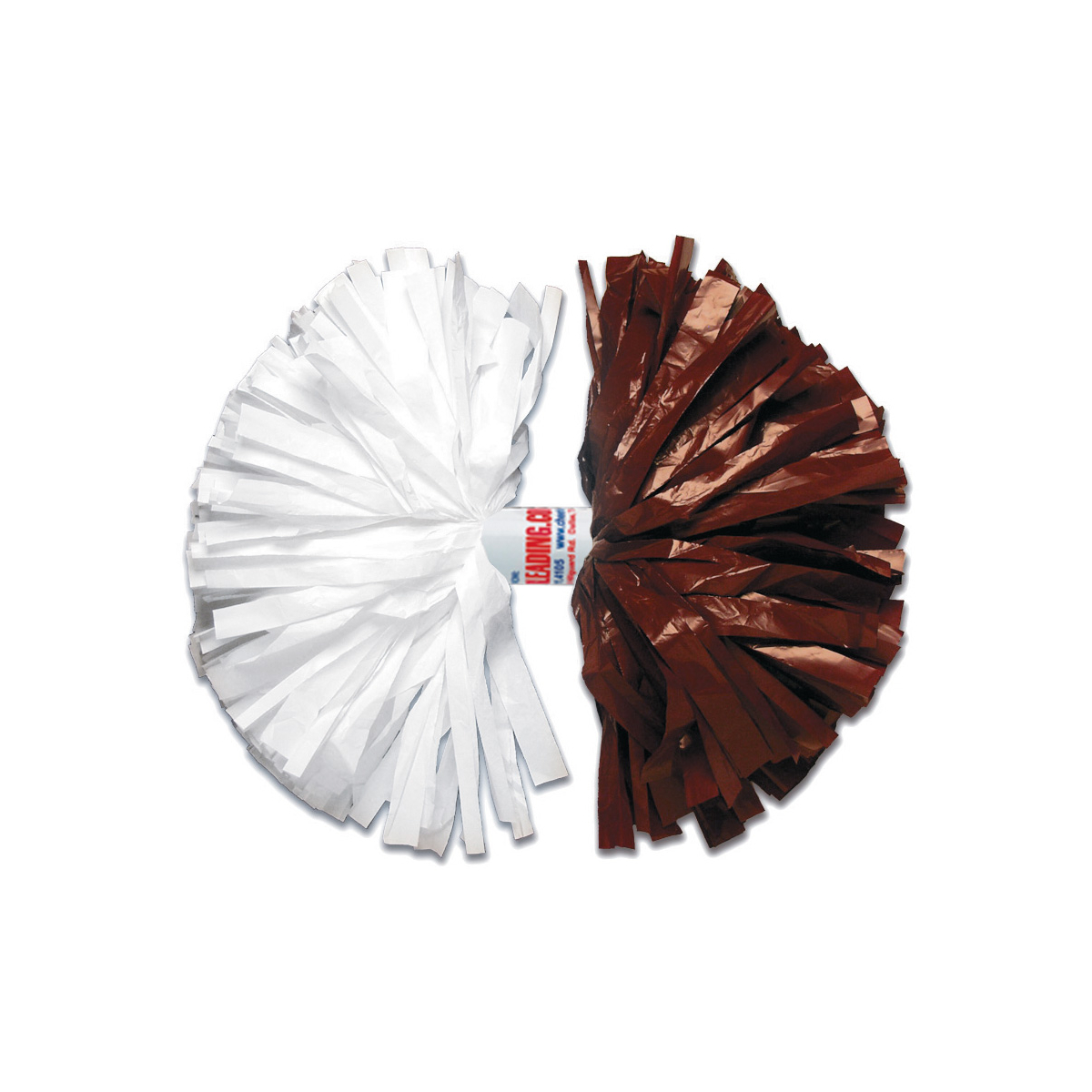 Made-to-Order Two Color Alternating Show Pom