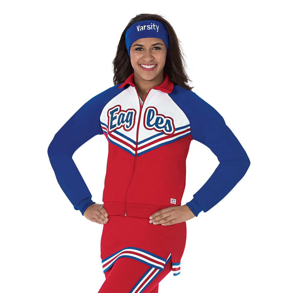 Poly Full-Zip Warmup Jacket