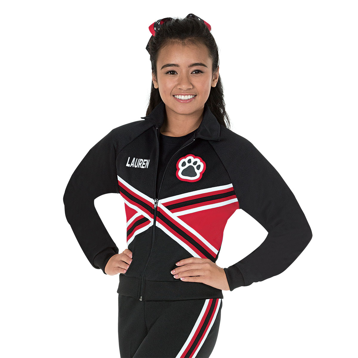 Poly Full-Zip Warmup Jacket