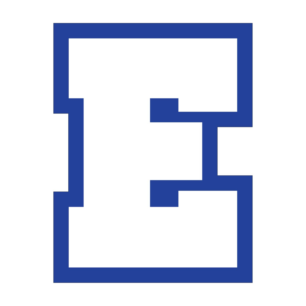 2 Color Mini Tackle Twill Single Letter (TSLLCPR2)