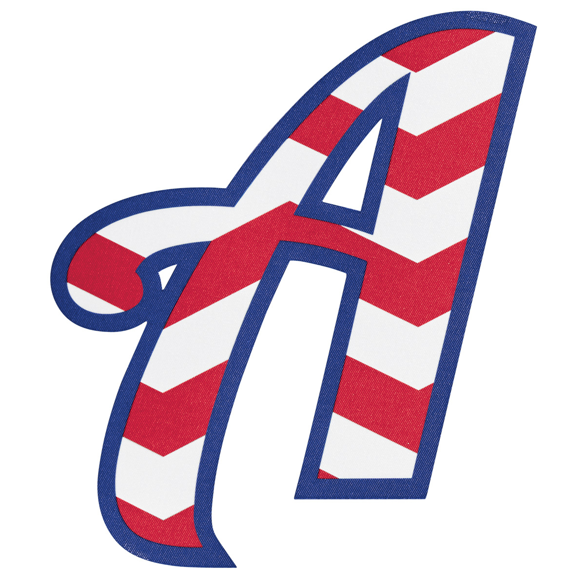 CC Fusion 3 Color Single Script Initial Sublimated Twill with Print Fill (STSLWLB2)