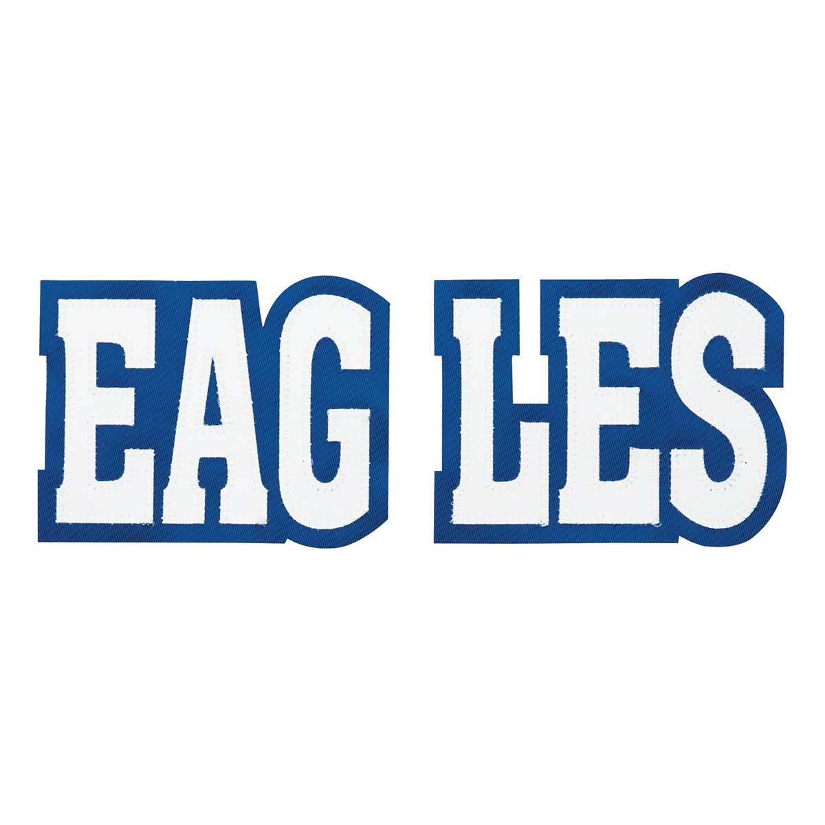 2 Color Split Tackle Twill Lettering (TVSAKC2)