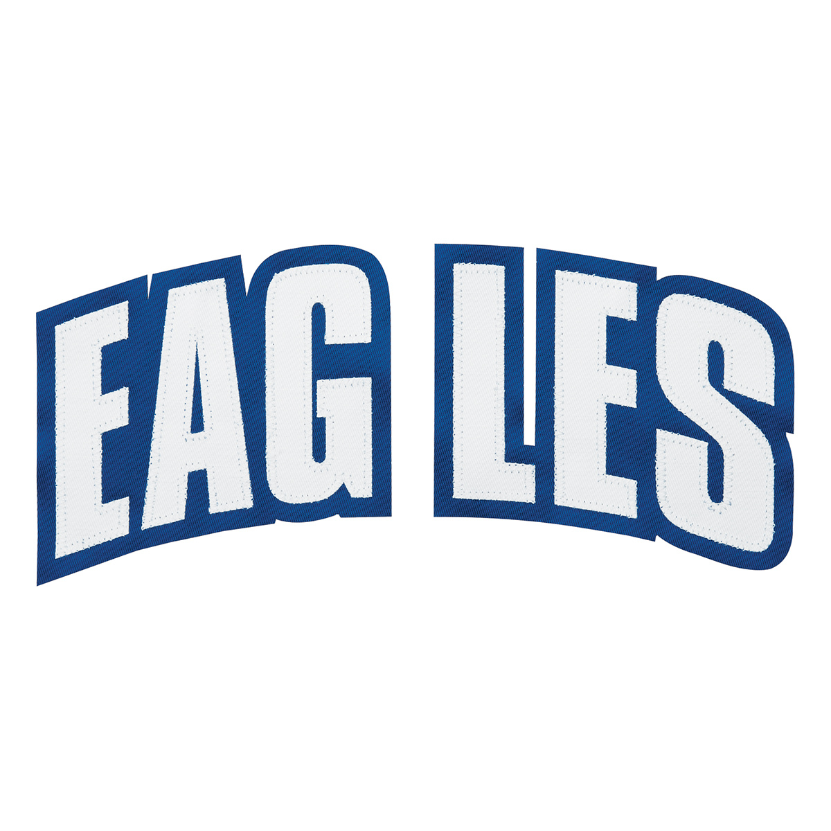 2 Color Split Tackle Twill Arched Lettering (TVSARCM2)