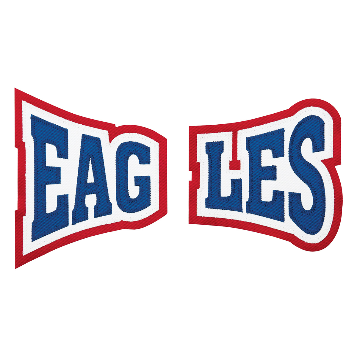 3 Color Split Tackle Twill Bow Tie Lettering (TVSBTAKC3)