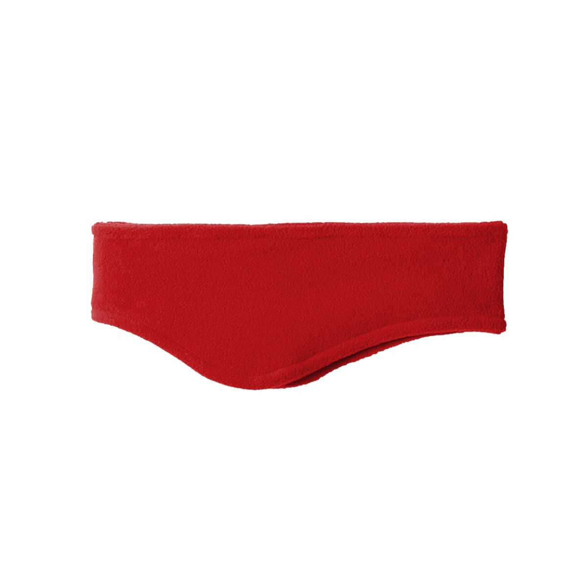 Stretch Fleece Headband - Red