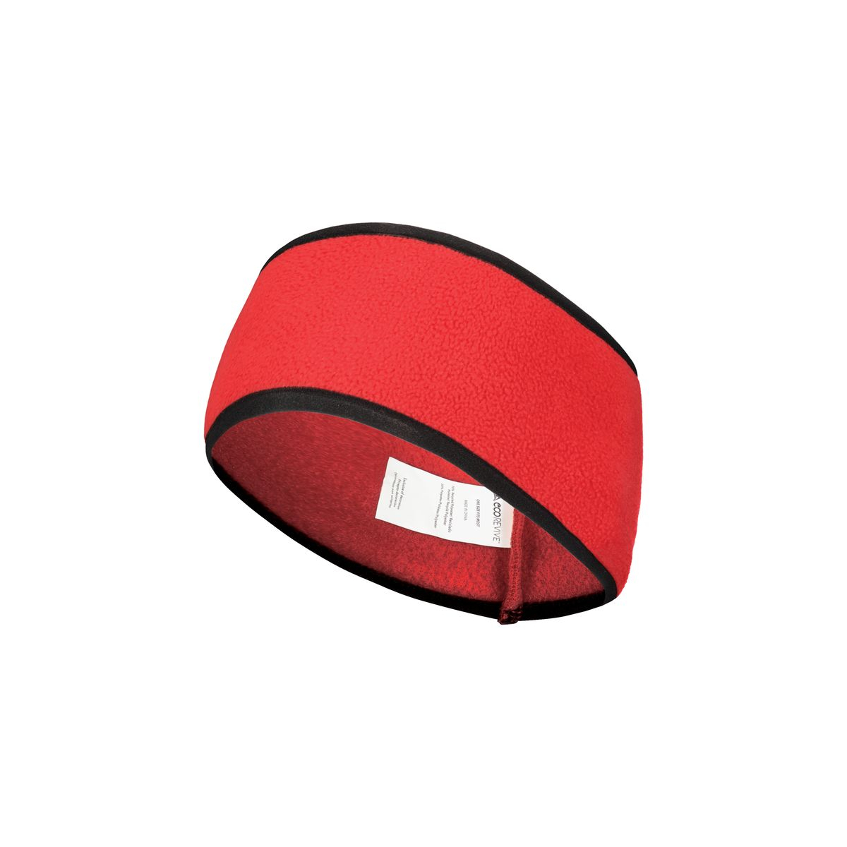 Fleece Sport Headband 2.0 - Red/Black