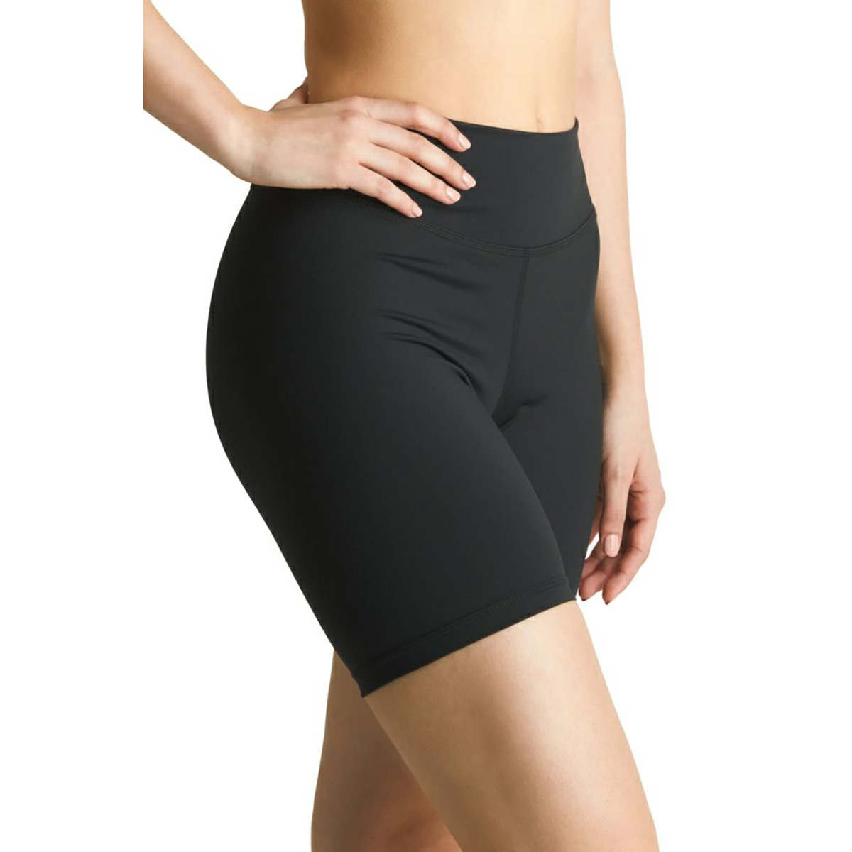 Biker Length Short - Black