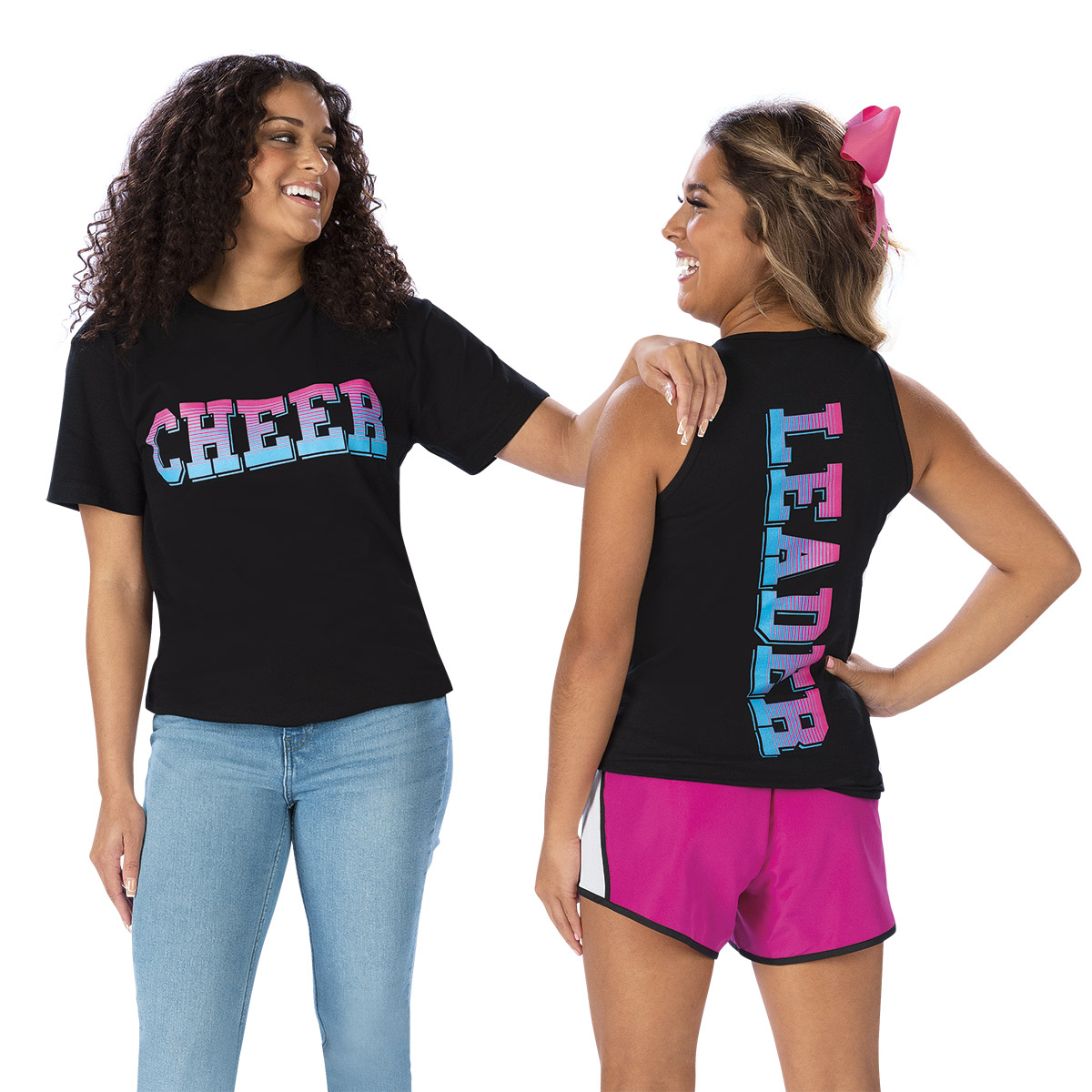 Vertical Ombre Cheerleader Tank