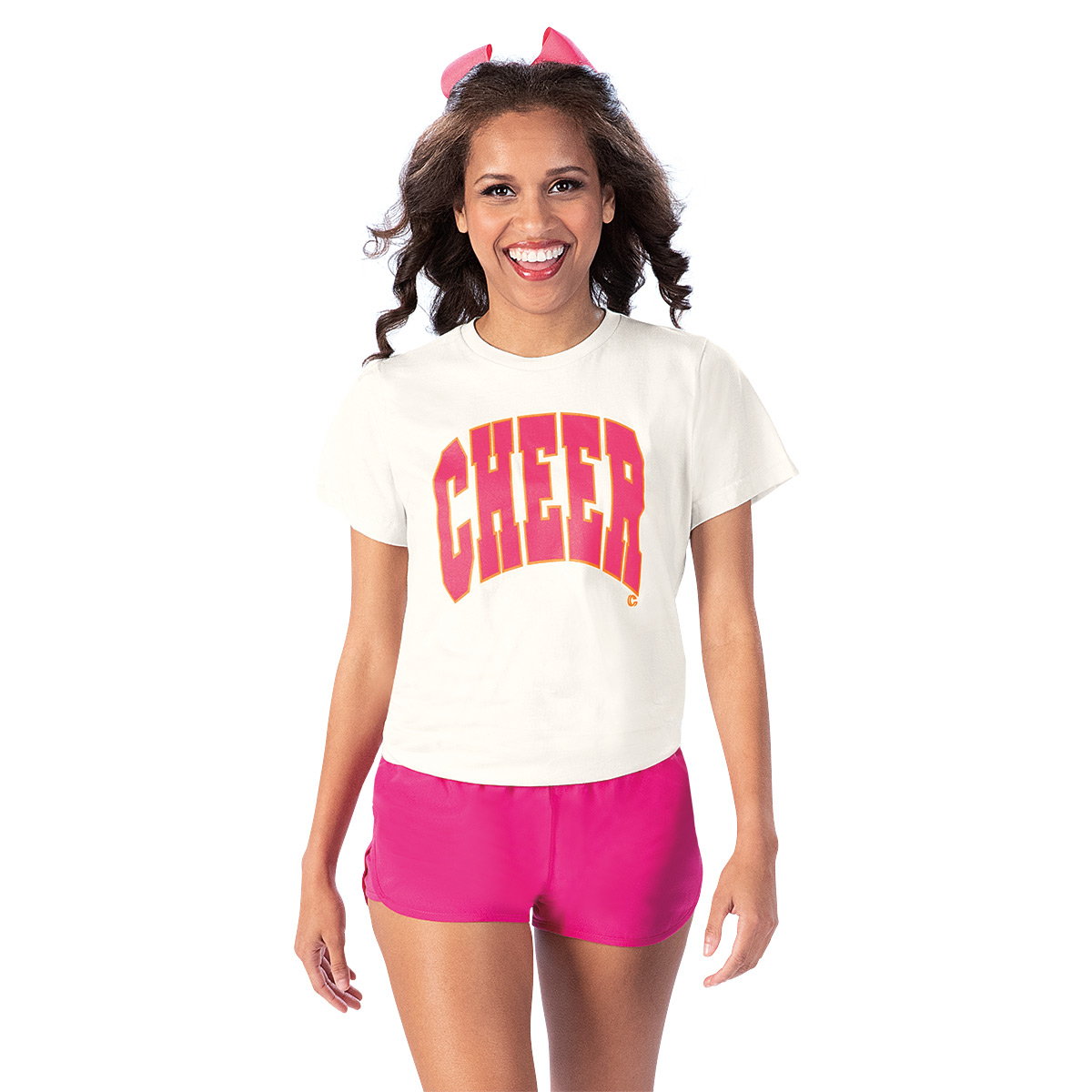 Cheer Block Tee-A2L