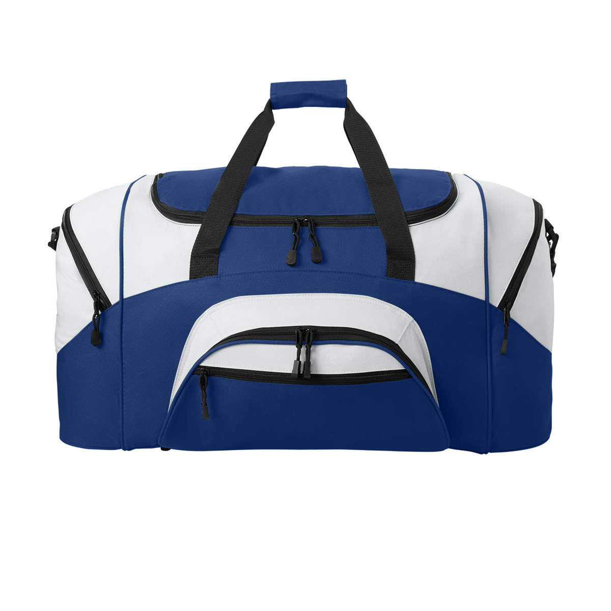 Colorblock Sport Duffel - True Royal Blue/Grey