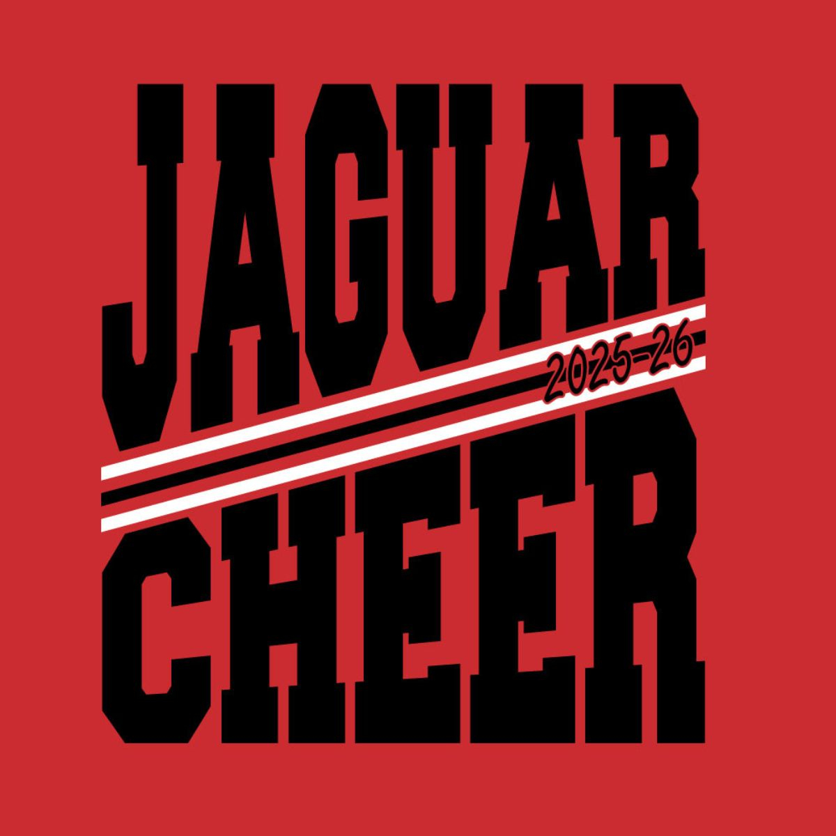 2 Color Power Stripe Diagonal Screenprint Design (CTND251)