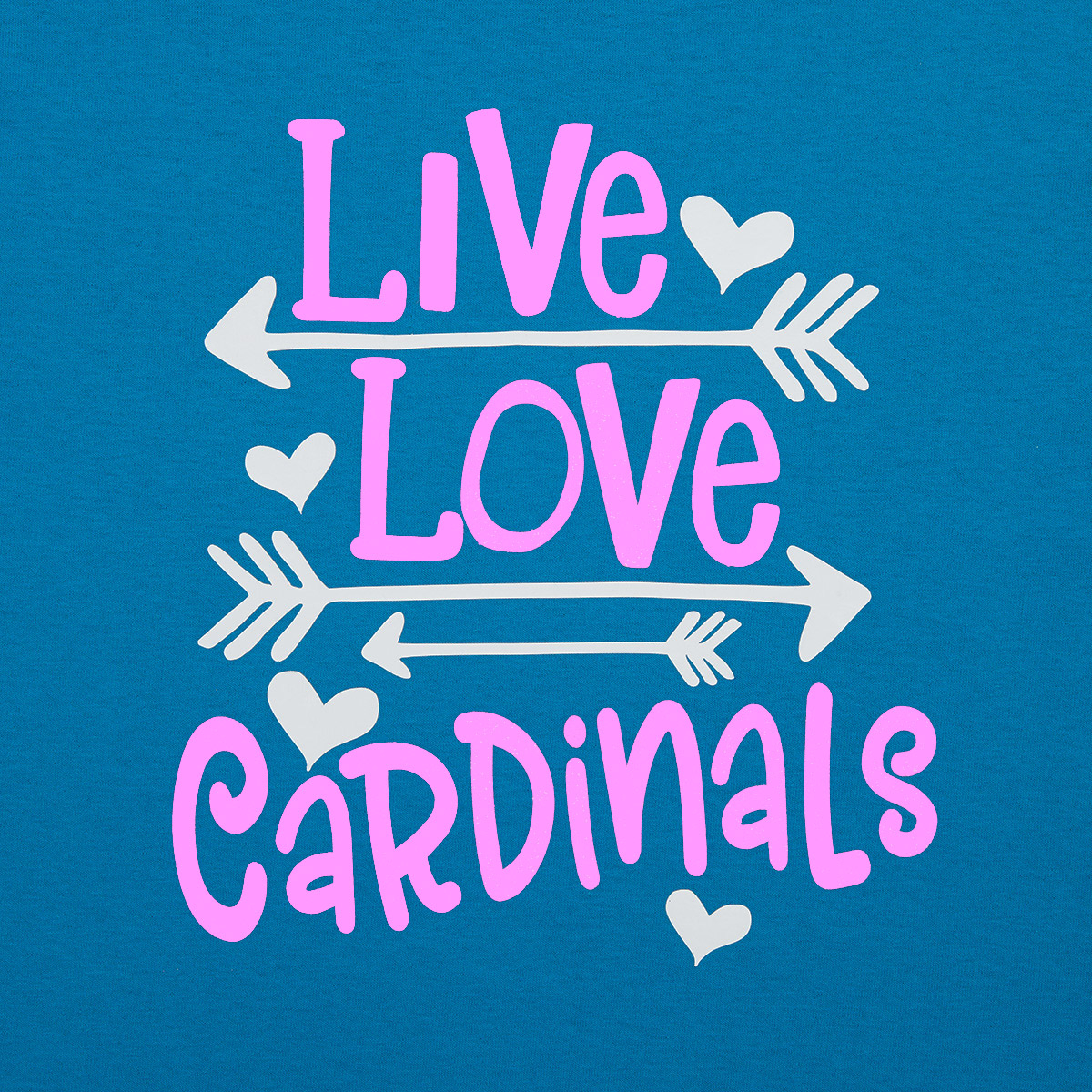2 Color Live Love Arrows Screenprint Design (CTND267)