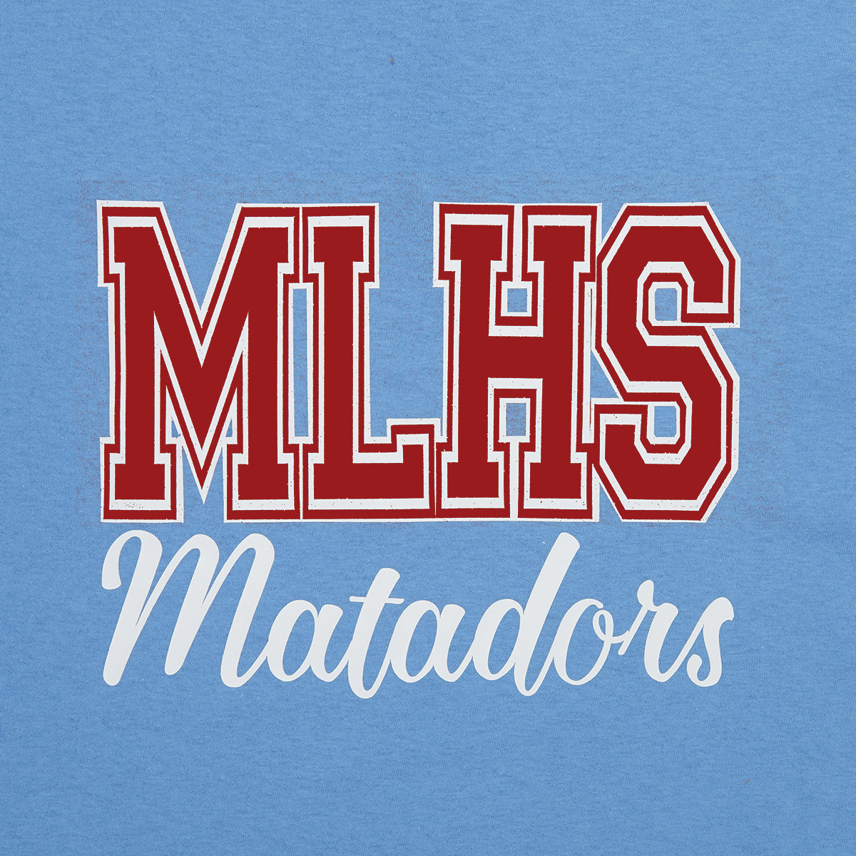 2 Color Block Initial Script Text Screenprint Design (CTND275)