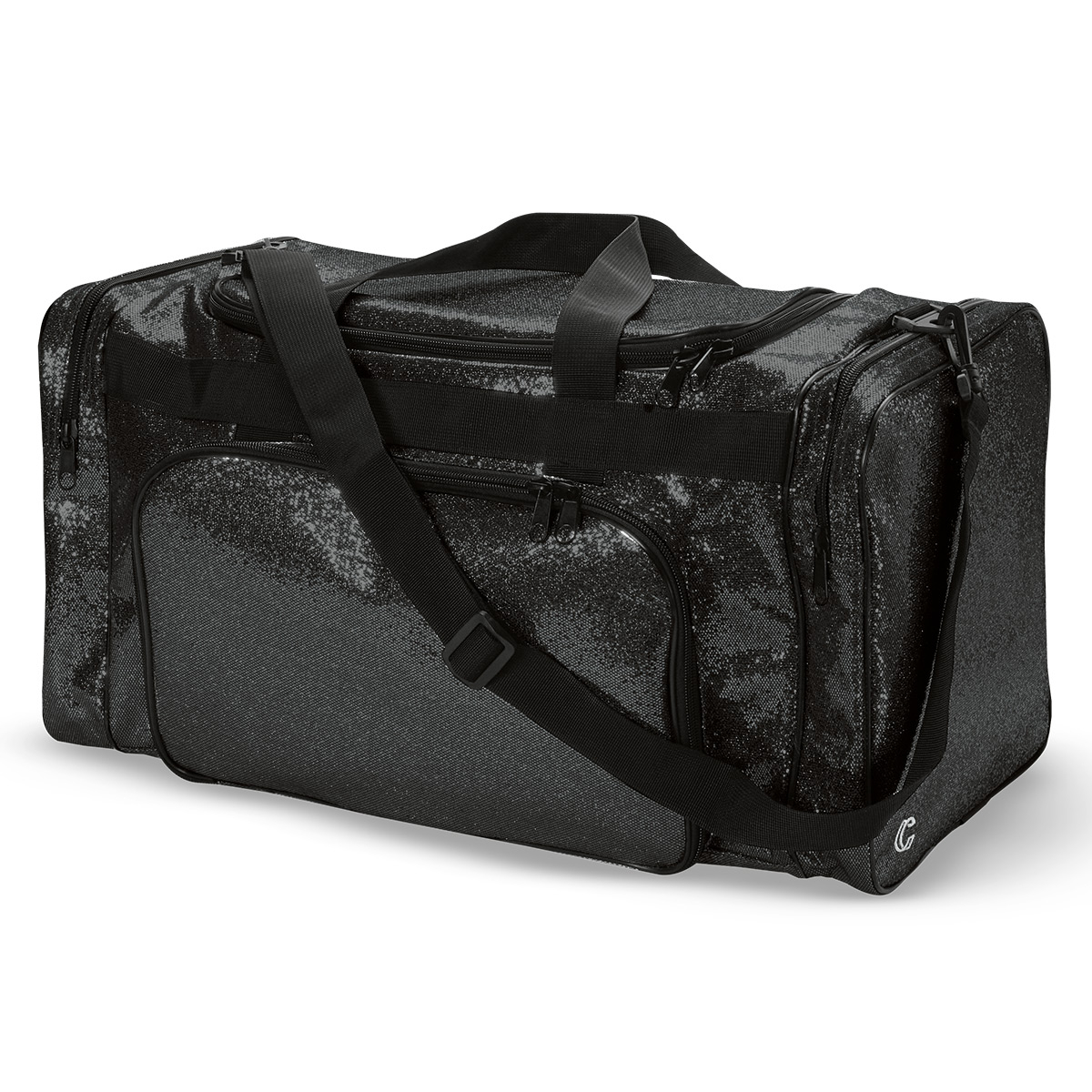 Fierce Feats Glitter Spirit Duffle - Metallic Black