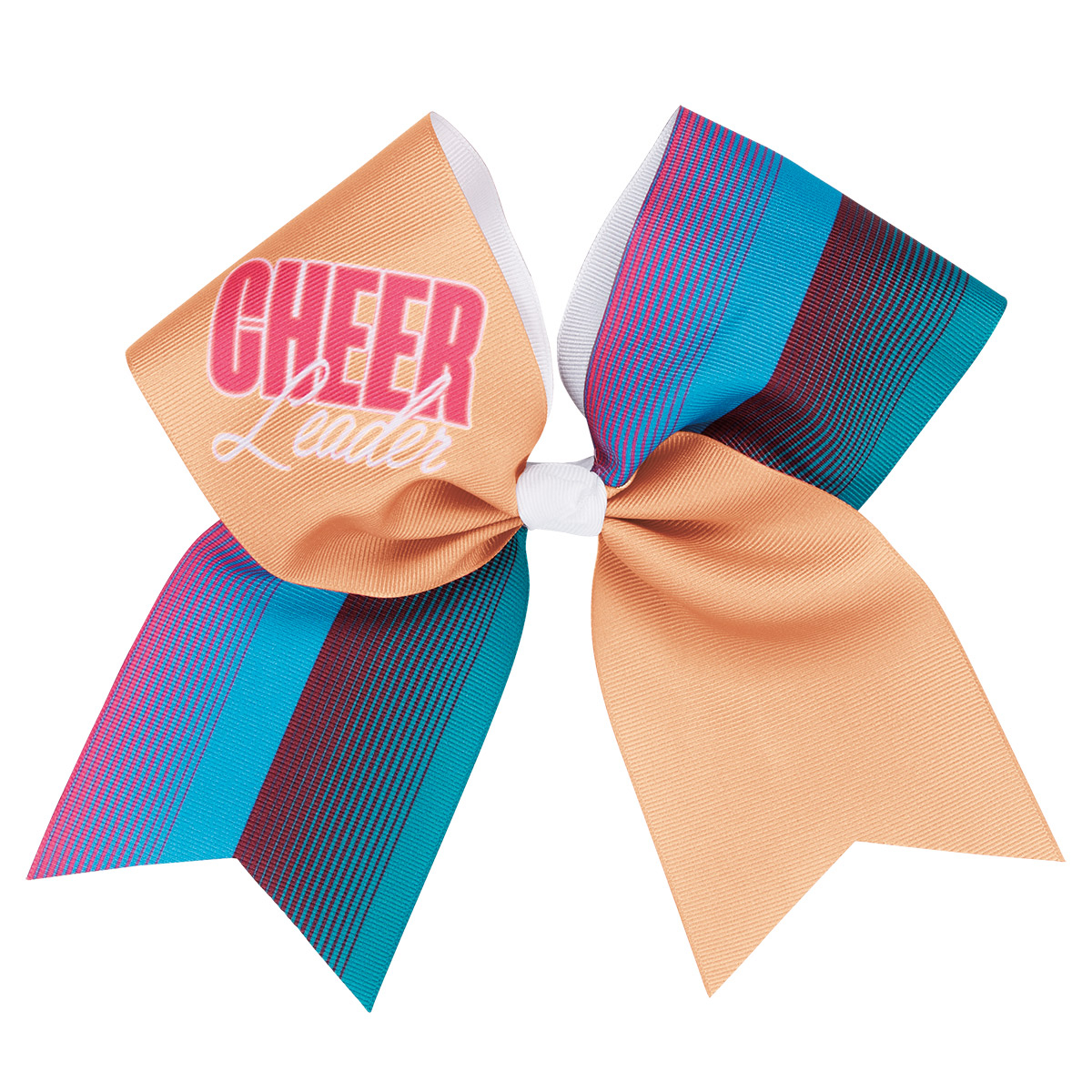 Bow to Toe Colorblock Bow