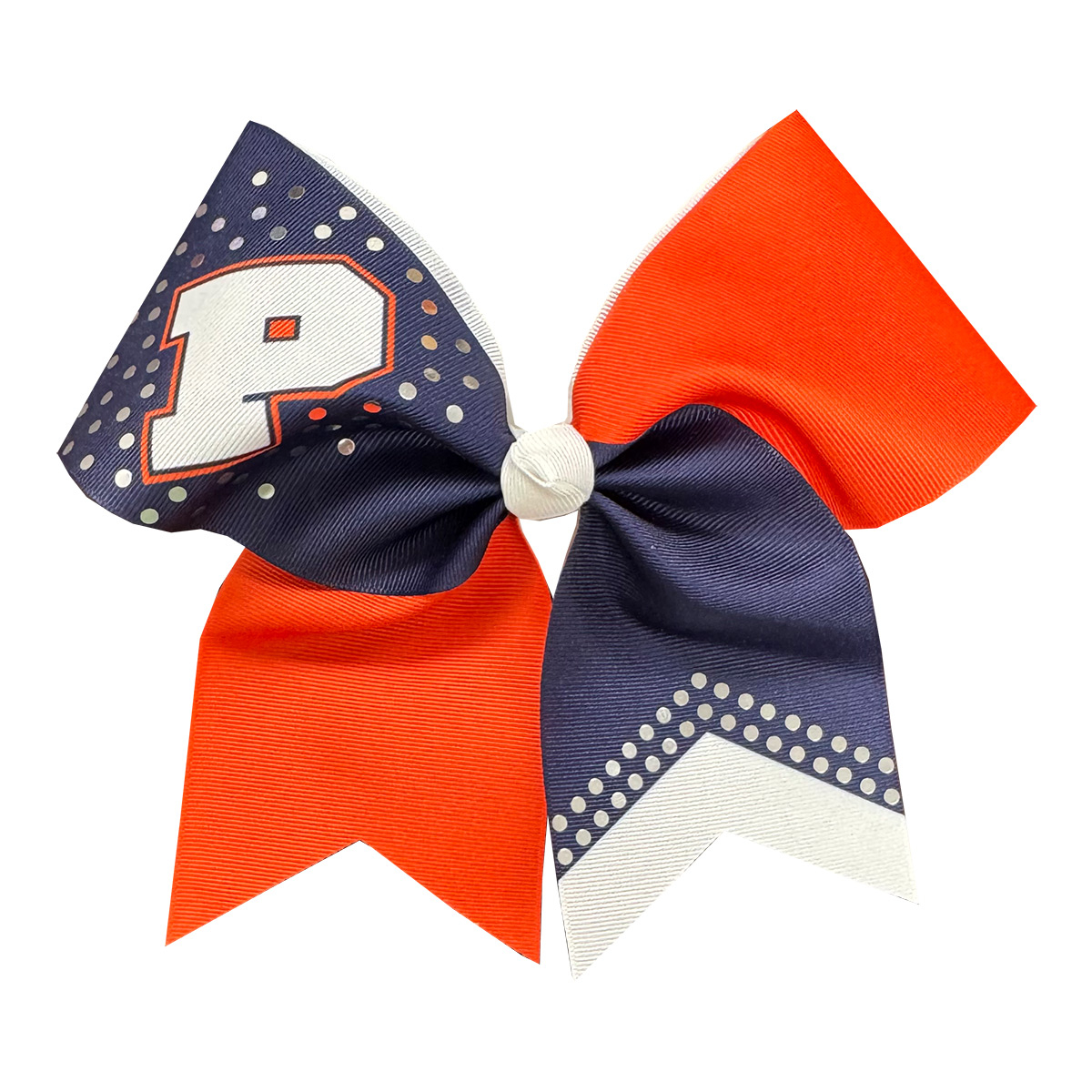 CC Fusion Extra Large Diagonal Flip Bow with Spangle Burst (HBCCDSP)