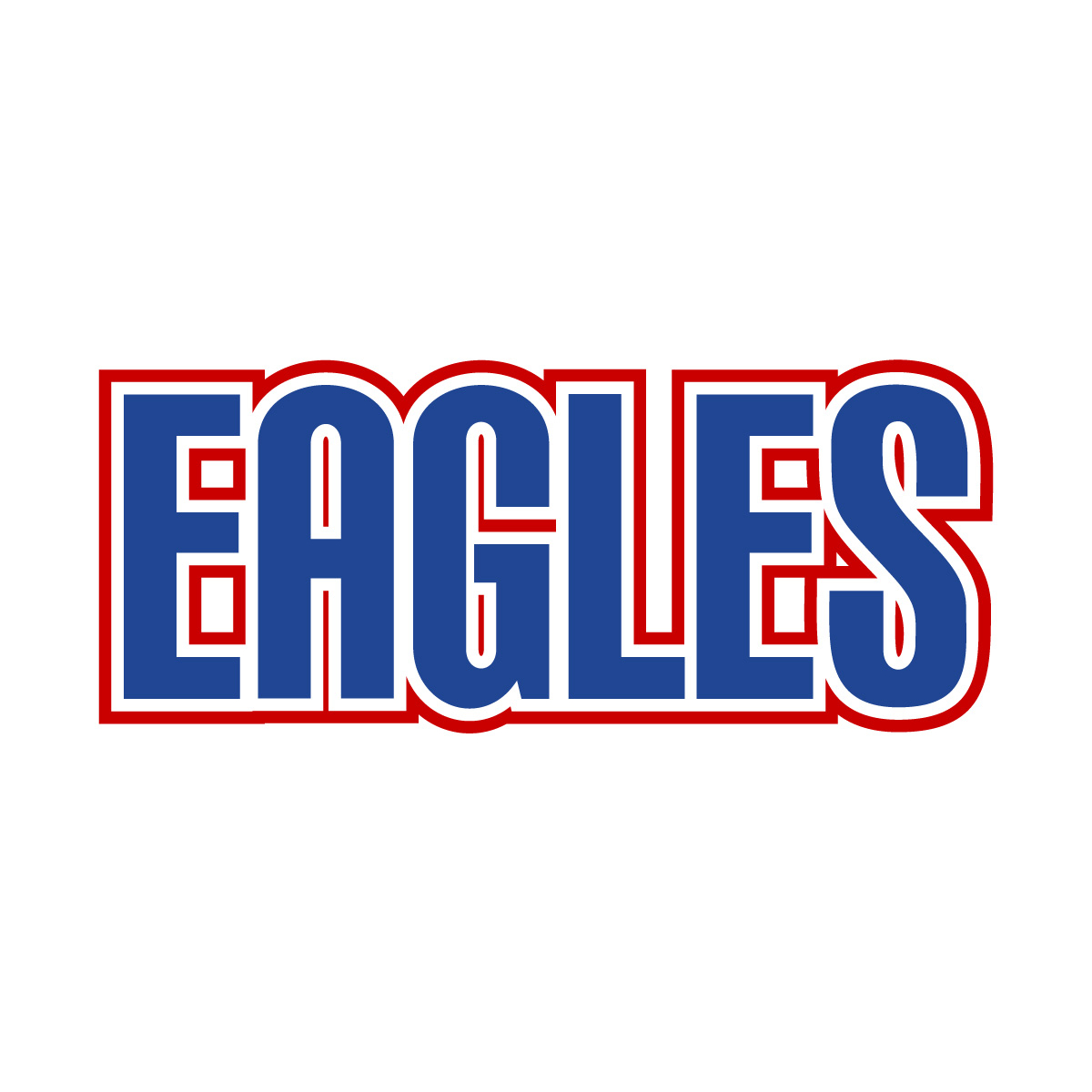 3 Color Tackle Twill Lettering (T8CBNB3)