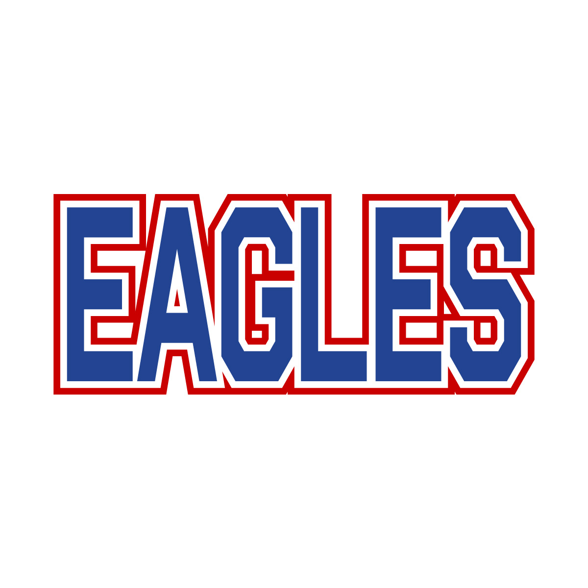 3 Color Tackle Twill Lettering (T8AIR3)