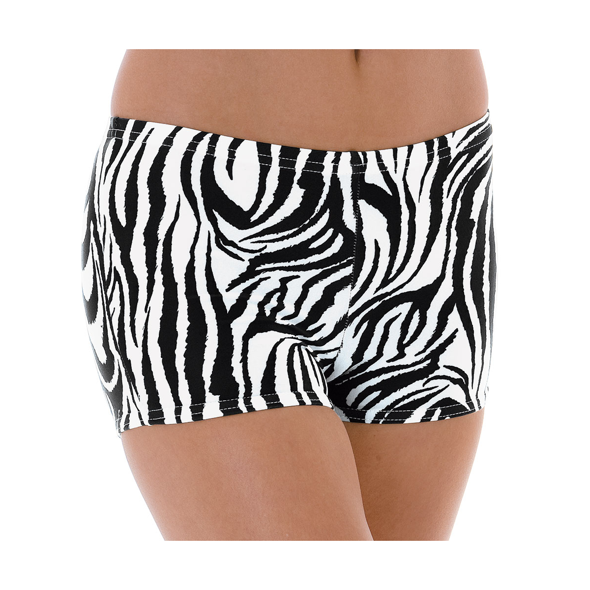 CC SpiritWear Low-Rise Boy-Cut Zebra Briefs