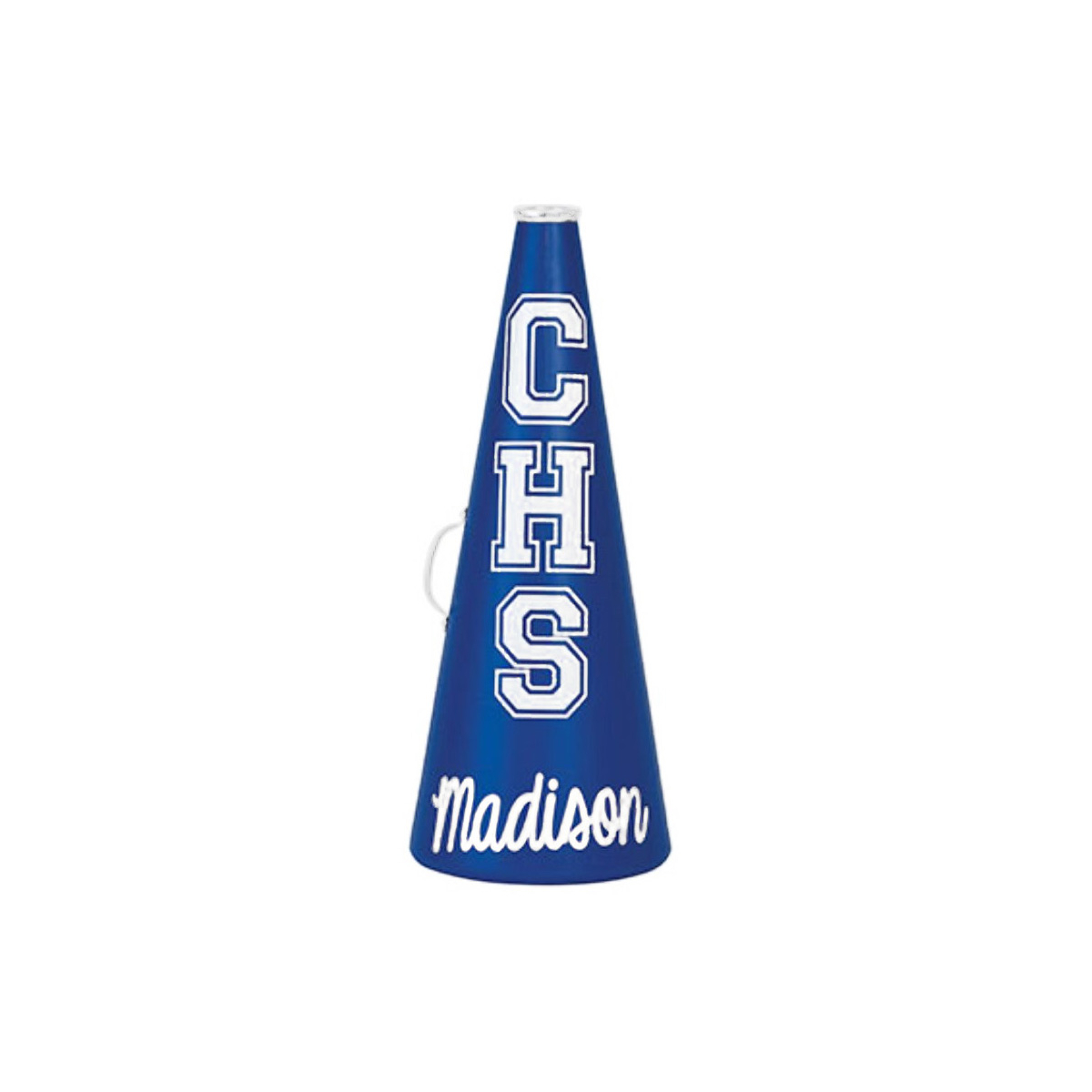 19" 1 Color School Initials and Name Decal (MDNA19)