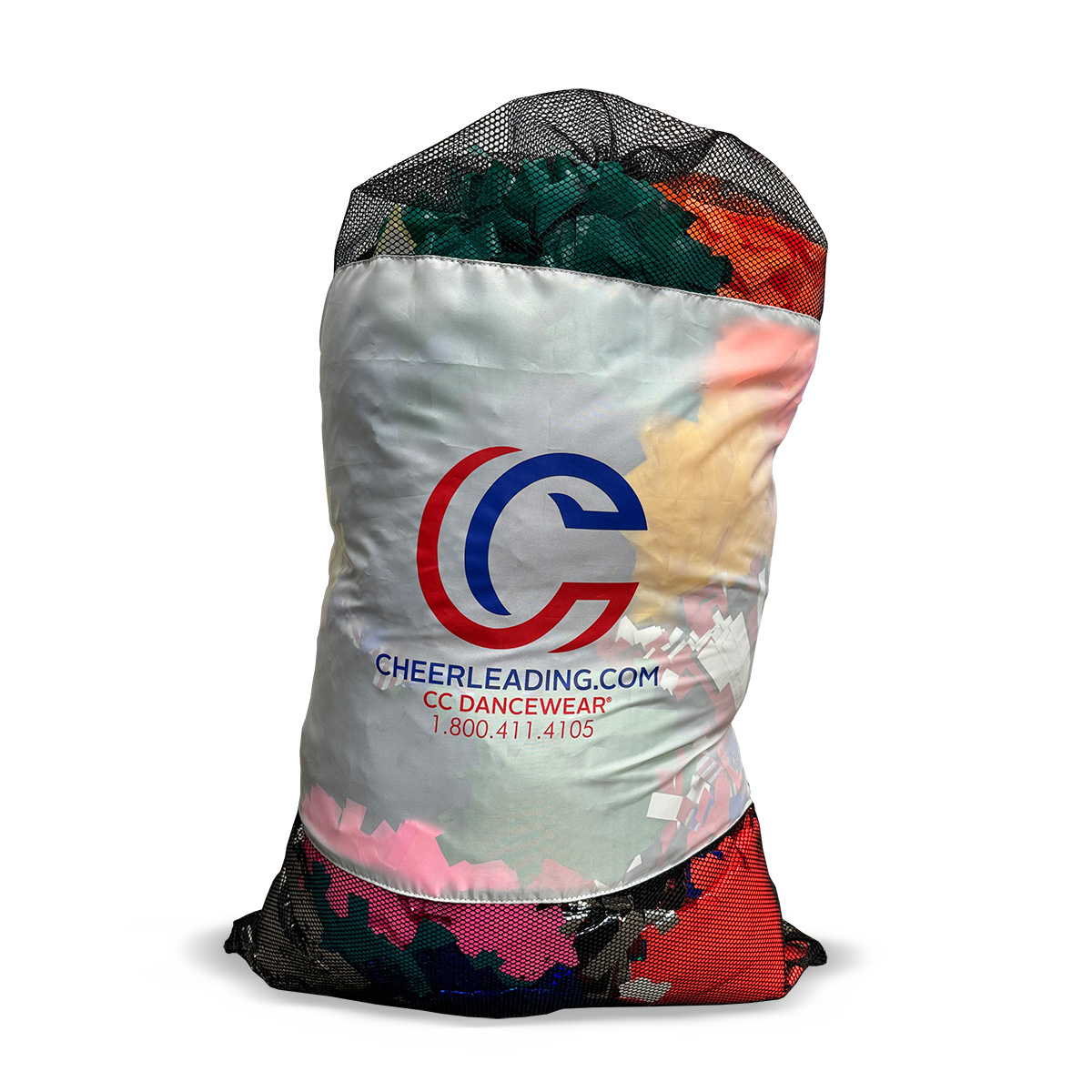 Cheerleading.com - CC Dancewear Large Mesh Team Pom Bag